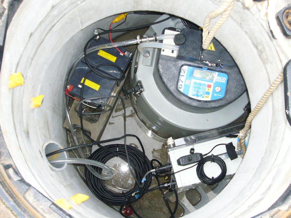 自動採水システム設置